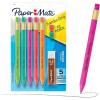 image:imagePaper Mate Handwriting Triangular Mechanical Pencil Set with Lead amp Eraser Refills 13mm Fun Barrel Colors 6 Packs 30 Pencils Total  Back to School Teacher Supplies Home Kids Writing5 count