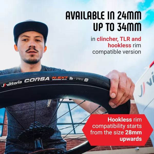 imageCorsa NEXT G20 Road Bike Tyre for Training and Competition26622