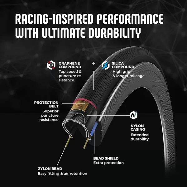 imageCorsa NEXT G20 Road Bike Tyre for Training and Competition26622