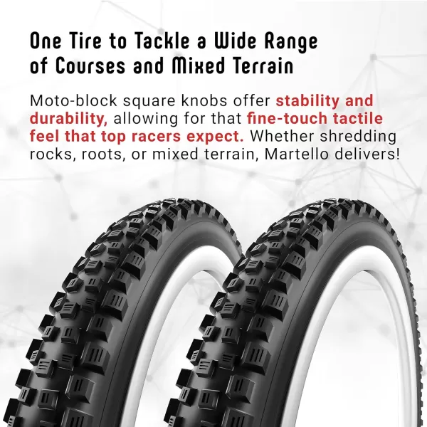 imageVittoria Martello Mountain Bike Tires for Mixed Terrain Conditions  Trail TNT 4C G20 MTB Tire  Tubeless Ready29x26