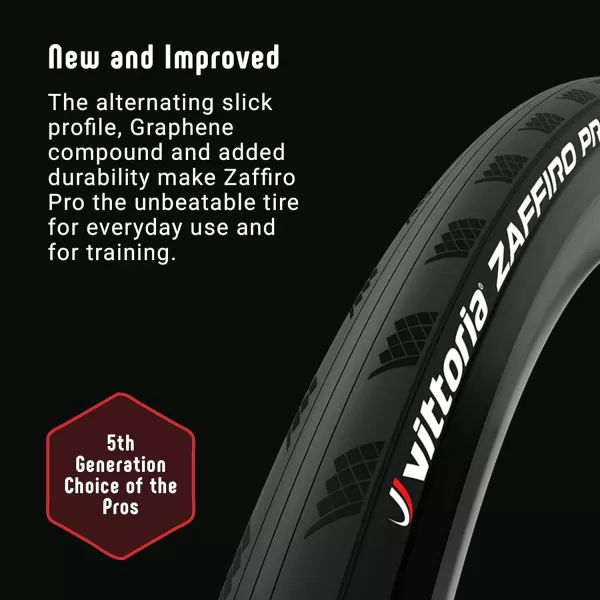 imageVittoria Zaffiro Pro G20 Road Bike Tires Set with Inner Tubes  Includes 2 Zaffiro Pro Tires 700x23c Plus 2 Standard Tubes 700X2028 48mm  Performance Training in All Conditions Full Black