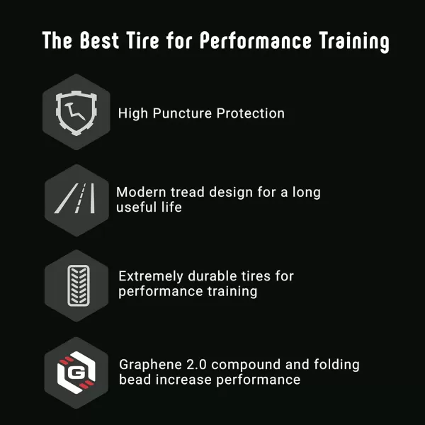 imageZaffiro Pro G20 Road Bike Tire for Performance Training in All Conditions700x28c