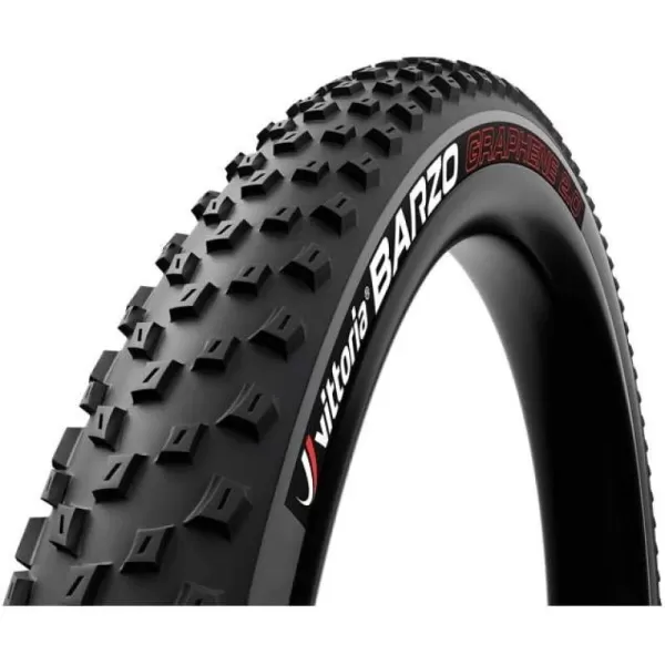 imageVittoria Barzo XC Bike Tire for MixedWet Terrain Conditions  Performance XC Trail Tubeless TNT MTB Tireanthblkblk