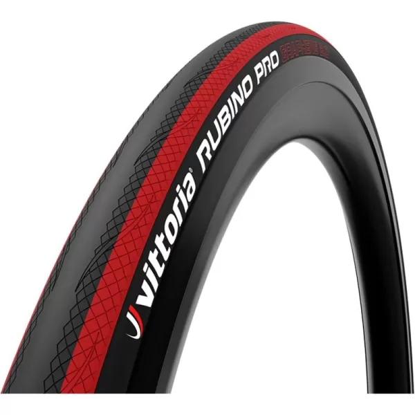 imageVittoria Rubino Pro IV Graphene 20  Performance Road Bike Tire  Foldable Bicycle Tireredblkred