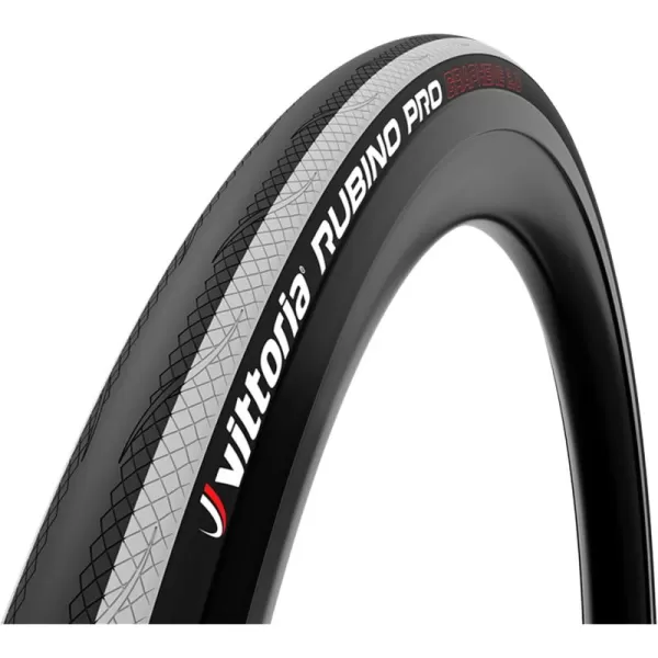 imageVittoria Rubino Pro IV Graphene 20  Performance Road Bike Tire  Foldable Bicycle Tirewhtblkwht