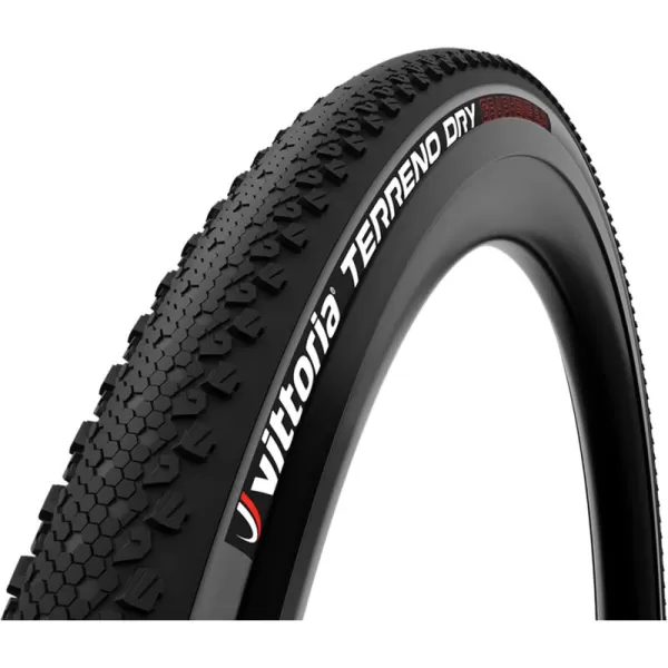 imageVittoria Terreno Dry Bike Tires for Gravel and Dry Terrain Conditions  Cyclocross Terreno Dry G20 TubelessTNT TireBlackPara