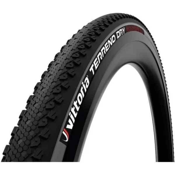 imageVittoria Terreno Dry Bike Tires for Gravel and Dry Terrain Conditions  Cyclocross Terreno Dry G20 TubelessTNT Tireanthblkblk