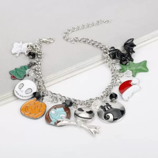 imageBlingsoul Womens Charm Bracelets  Horror Movies Jewelry Merchandise for WomenNightmare Bracelet 2