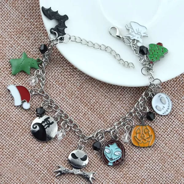 imageBlingsoul Womens Charm Bracelets  Horror Movies Jewelry Merchandise for WomenNightmare Bracelet 2