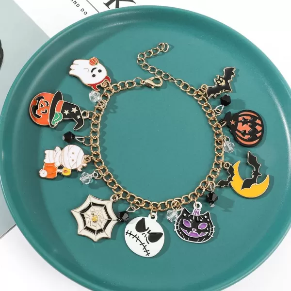 imageBlingsoul Womens Charm Bracelets  Horror Movies Jewelry Merchandise for WomenNightmare Bracelet 3