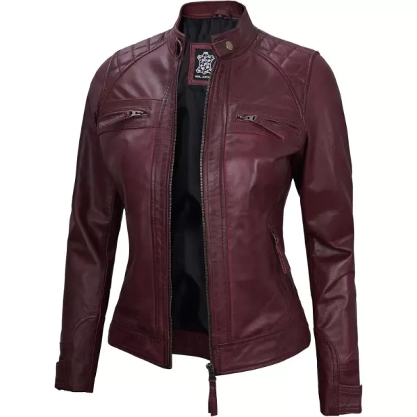 Diamond1 - Maroon Jacket