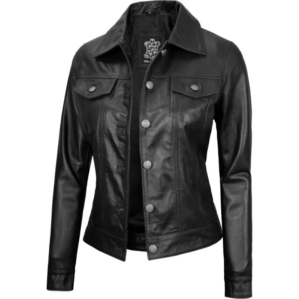 Fernando - Black Leather Jacket