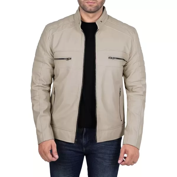 Cafe Racer - Beige Jacket