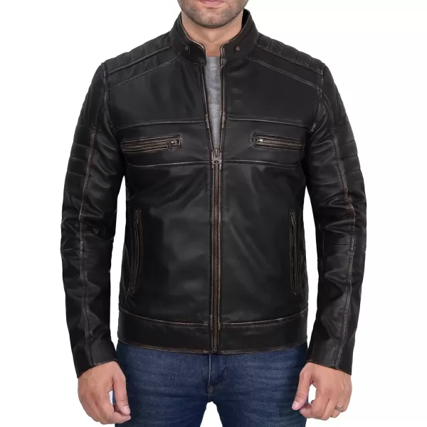 Cafe Racer - Ruboff Brown Jacket