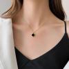 imageBlingsoul Pendant Necklace for Women  Dainty Fashion Necklaces Jewelry Gift WomenClover Necklace