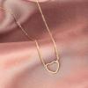 imageBlingsoul Pendant Necklace for Women  Dainty Fashion Necklaces Jewelry Gift WomenHeart Necklace