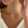 imageBlingsoul Pendant Necklace for Women  Dainty Fashion Necklaces Jewelry Gift WomenHeart Necklace