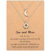 Sun and Moon Necklace