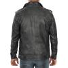 imageBlingsoul Premium Lambskin Leather Jacket Men  Classic Biker Style Mens Leather JacketsBlack  Tavares Jacket