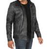 imageBlingsoul Premium Lambskin Leather Jacket Men  Classic Biker Style Mens Leather JacketsBlack  Tavares Jacket