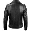 imageLeather Jacket Men Black and Brown Leather Jackets For MenBelted  Black Jacket