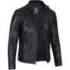 imageLeather Jacket Men Black and Brown Leather Jackets For MenCarrie  Black Jacket
