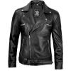 imageLeather Jacket Men Black and Brown Leather Jackets For MenNicolas  Black Jacket