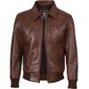 imageLeather Jacket Men Black and Brown Leather Jackets For MenSteven  Cognac Jacket