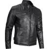 imageLeather Jacket Men Black and Brown Leather Jackets For MenVermount  Black