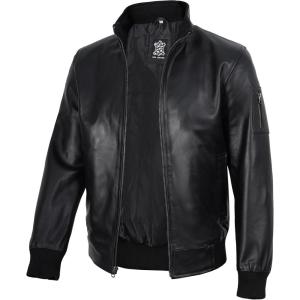 imageLeather Jacket Men Black and Brown Leather Jackets For MenClark  Black Jacket