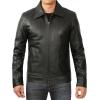 imageBrown Leather Jacket Men  Black Real Lambskin Mens Leather JacketBlack  Thomas Leather Jacket