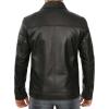 imageBrown Leather Jacket Men  Black Real Lambskin Mens Leather JacketBlack  Thomas Leather Jacket