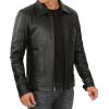 imageBrown Leather Jacket Men  Black Real Lambskin Mens Leather JacketBlack  Thomas Leather Jacket