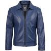 imageBrown Leather Jacket Men  Black Real Lambskin Mens Leather JacketJose  Blue Jacket
