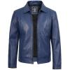 imageBrown Leather Jacket Men  Black Real Lambskin Mens Leather JacketJose  Blue Jacket