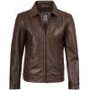 imageBrown Leather Jacket Men  Black Real Lambskin Mens Leather JacketJose  Coffee Jacket