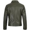 imageBrown Leather Jacket Men  Black Real Lambskin Mens Leather JacketJose  Green Jacket