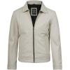 imageBrown Leather Jacket Men  Black Real Lambskin Mens Leather JacketJose  Off White