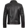 imageBrown Leather Jacket Men  Black Real Lambskin Mens Leather JacketJose  Rub Off Jacket