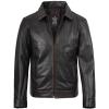imageBrown Leather Jacket Men  Black Real Lambskin Mens Leather JacketJose  Rub Off Jacket