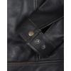 imageBrown Leather Jacket Men  Black Real Lambskin Mens Leather JacketJose  Rub Off Jacket