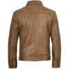 imageBrown Leather Jacket Men  Black Real Lambskin Mens Leather JacketWick  Camel Brown Leather Jacket