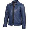 imageBrown Leather Jacket Men  Black Real Lambskin Mens Leather JacketJose  Blue Jacket