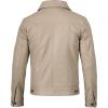 imageBlingsoul Premium Vintage Leather Jacket Men  Real Lambskin Trucker Mens Leather JacketsBeige  Fernando Jacket