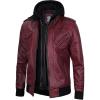 Edinburgh - Maroon Jacket