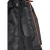 imageBlingsoul Leather Coats for Men  Vintage Style Long Leather Jacket MenGlen Plain  Black Coat
