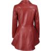 imageBlingsoul Leather Jackets For Women  Real Lambskin Womens Leather JacketClarissa Peplum  Red Jacket