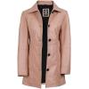 imageBlingsoul Womens Leather Jacket  Vintage Style Long Leather Jacket WomenKandis  Pink Coat