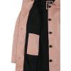 imageBlingsoul Womens Leather Jacket  Vintage Style Long Leather Jacket WomenKandis  Pink Coat