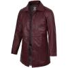 Santiago - Maroon Wax Coat